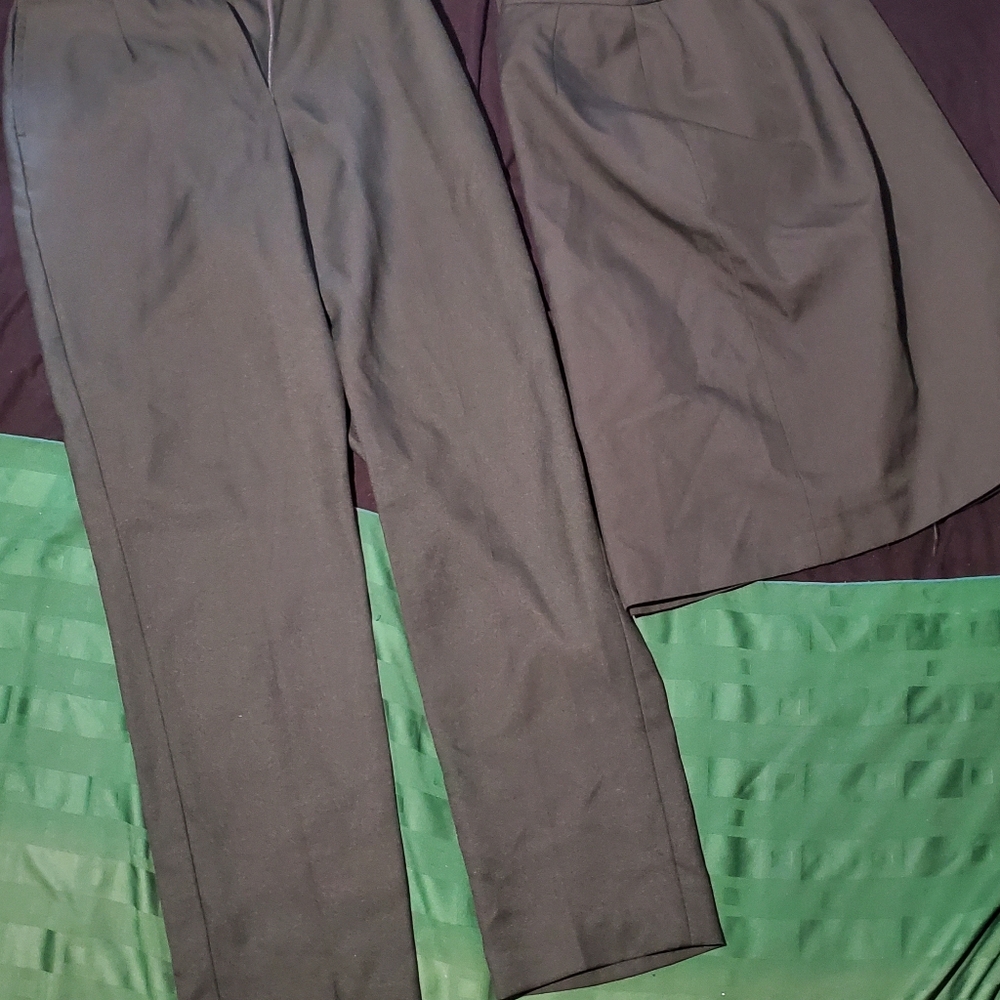 SIZE 12 Military Green Pants and Skirt